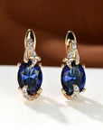 Royal | Midnight Gold Drop Earrings