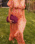 Sandra | Elegant Maxi Dress with V-Neck