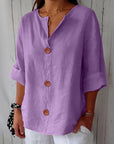 Clara | Timeless Linen Blouse