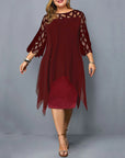 Annette | Plus Size Midi Dress