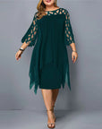 Annette | Plus Size Midi Dress