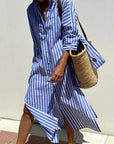 Bella | Striped Dress Shirt