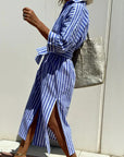 Bella | Striped Dress Shirt