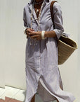 Bella | Striped Dress Shirt