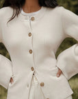 Callie | Classic Buttoned Cardigan