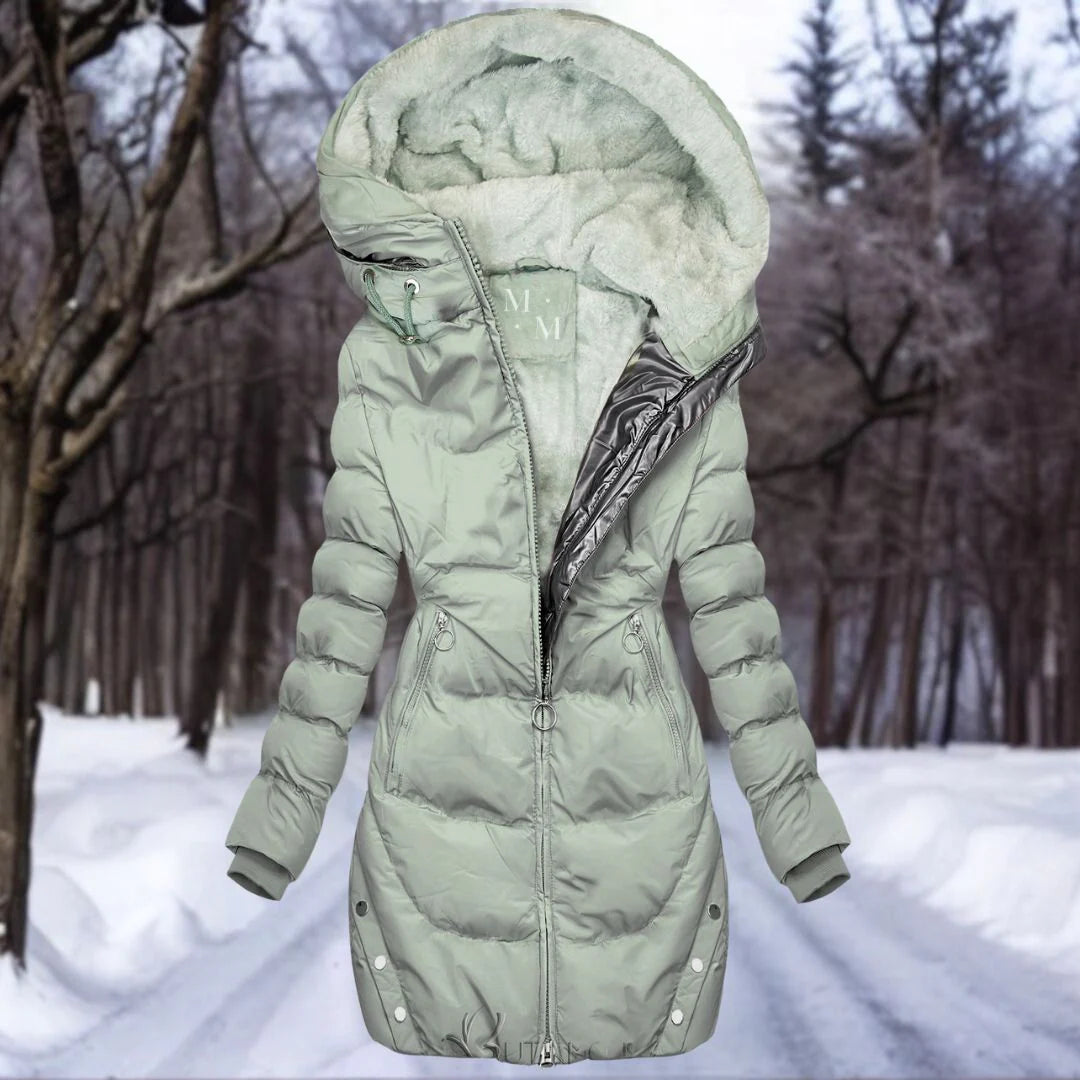Cassandra | Fur Lined Hooded Jacket