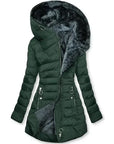 Cassandra | Fur Lined Hooded Jacket