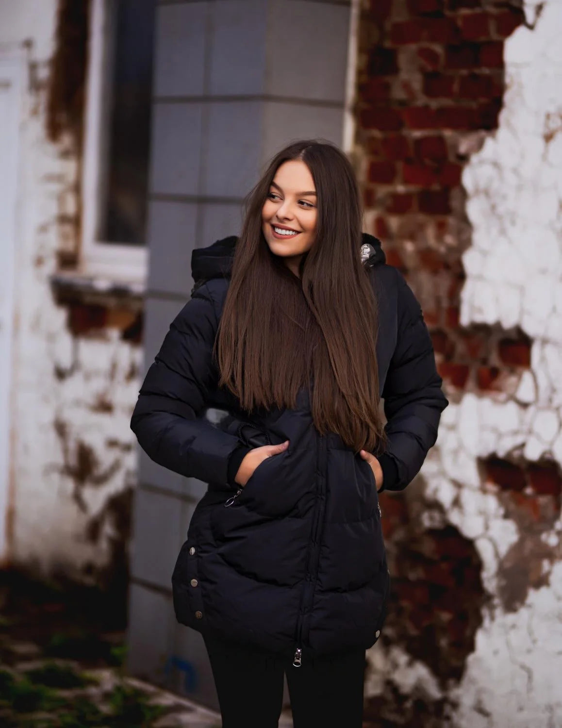 Cassandra | Fur Lined Hooded Jacket