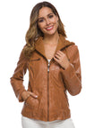 Essa | Zip-Up Moto Jacket