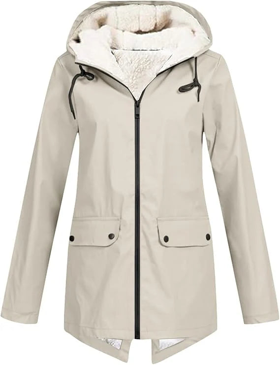 Georgia | Hooded Sherpa Lined Jacket