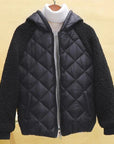 Ivy | Fur Sleeved Quilted Jacket