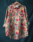 Jayde| Elegant Women's Floral Shirt