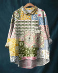 Jayde| Elegant Women's Floral Shirt