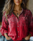 Jesse | Printed Vintage Blouse