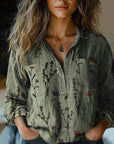 Jesse | Printed Vintage Blouse