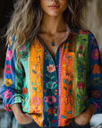 Jesse | Printed Vintage Blouse