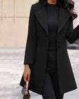 Kate | Sleek Buttoned Coat