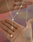 Perrine | Vintage Pendant Pearl Necklace