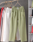 Sara | Linen Blend Pants