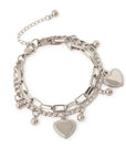 Millie | Multi-Layer Steel Love Bracelet