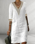 Selena | V-Neck Soft Dress