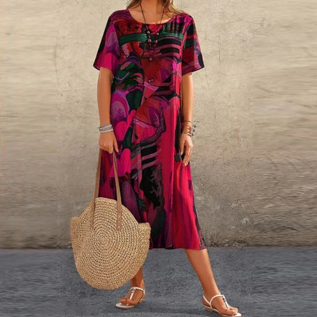 Thalia | Comfortable Floral Dress