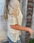April | Elegant Textured Top
