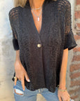 April | Elegant Textured Top