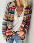 Beth | Vibrant Multicoloured Cardigan