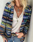 Beth | Vibrant Multicoloured Cardigan