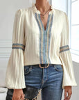 Belle | Stunning V-Neck Blouse