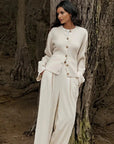 Callie | Classic Buttoned Cardigan