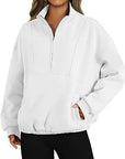 Chloe | Quarter Zip Sweater