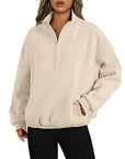 Chloe | Quarter Zip Sweater