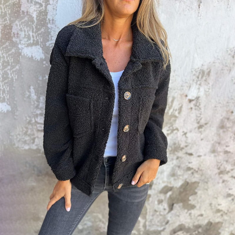 Claira | Cozy Button-Up Jacket