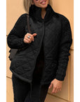Cynthia | Quilted Jacket with Knit Detail