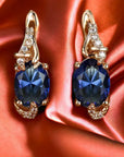 Royal | Midnight Gold Drop Earrings