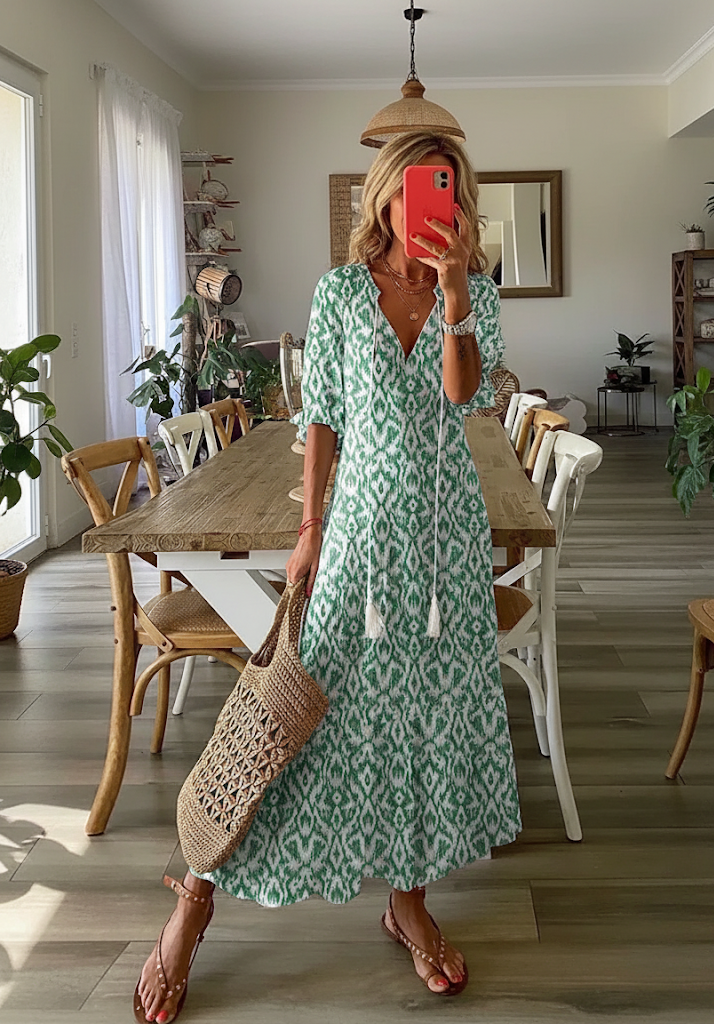 Dana | Boho Tummy Coverage Dress