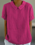 Deborah | Relaxed Fit Collared Blouse