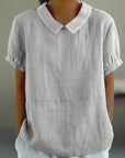 Deborah | Relaxed Fit Collared Blouse