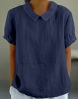 Deborah | Relaxed Fit Collared Blouse