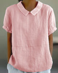 Deborah | Relaxed Fit Collared Blouse