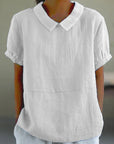 Deborah | Relaxed Fit Collared Blouse