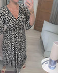 Elsa | Boho Printed Dress