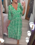 Elsa | Boho Printed Dress