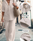 Emily | Relaxed Shirt & Trousers Two-Piece Set