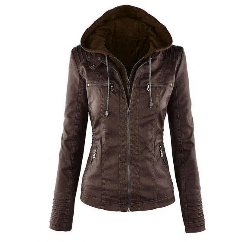 Essa | Zip-Up Moto Jacket