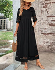 Evelyn | Elegant Maxi Dress With Tummy Coverage