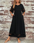 Evelyn | Elegant Maxi Dress With Tummy Coverage