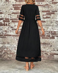 Evelyn | Elegant Maxi Dress With Tummy Coverage